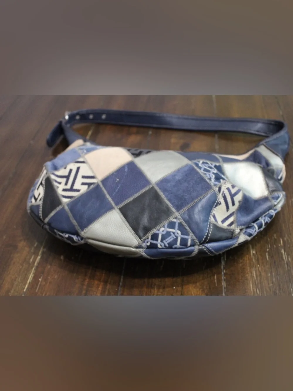 Tignanello patchwork hobo bag